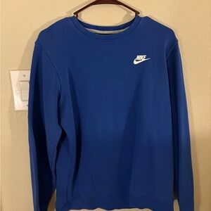 Nike Royal Blue Crewneck Sweatshirt
